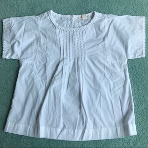 White Short Sleeve Top